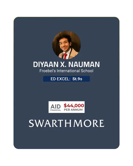 Diyaan Nauman - Swarthmore