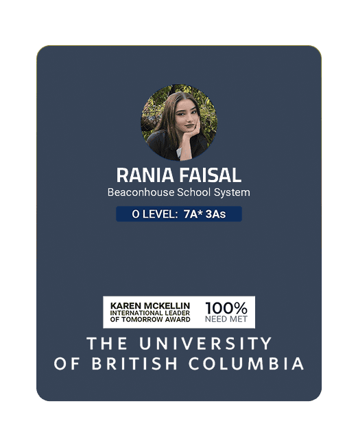 Acceptance Card
